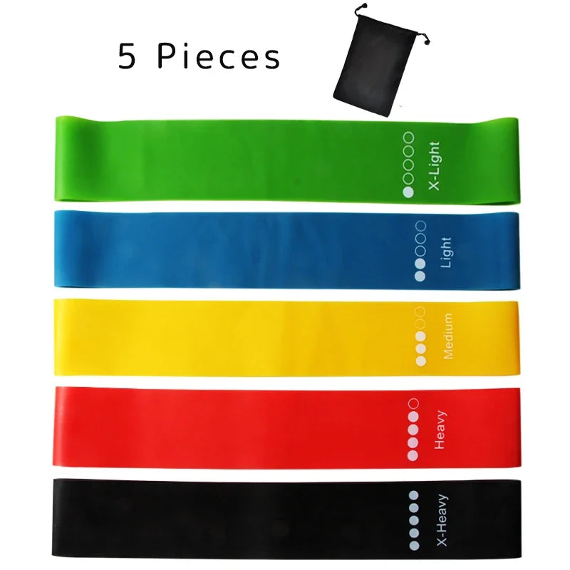 UltraFlex 5pc Resistance Bands Fitness Set