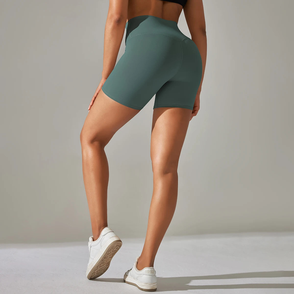 Women's High-Waisted Yoga Shorts