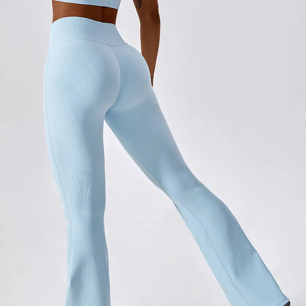 Women's High-Waisted Flare Leggings Yoga Pants