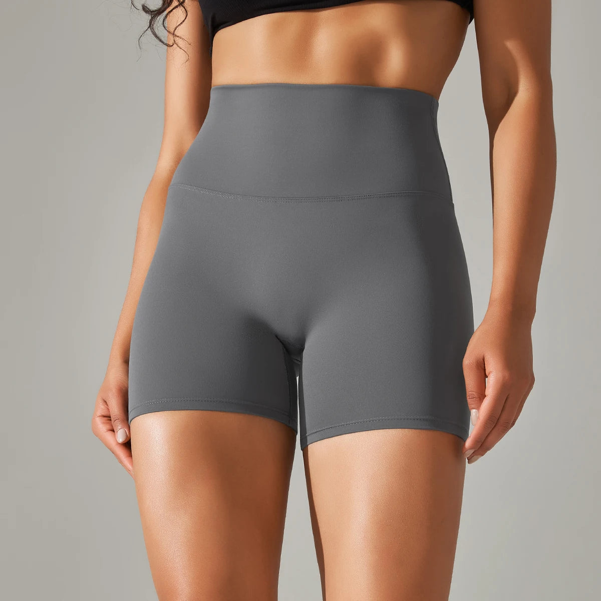 Women's High-Waisted Yoga Shorts