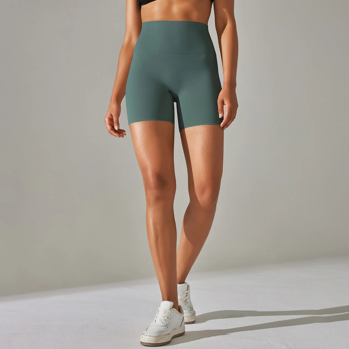 Women's High-Waisted Yoga Shorts