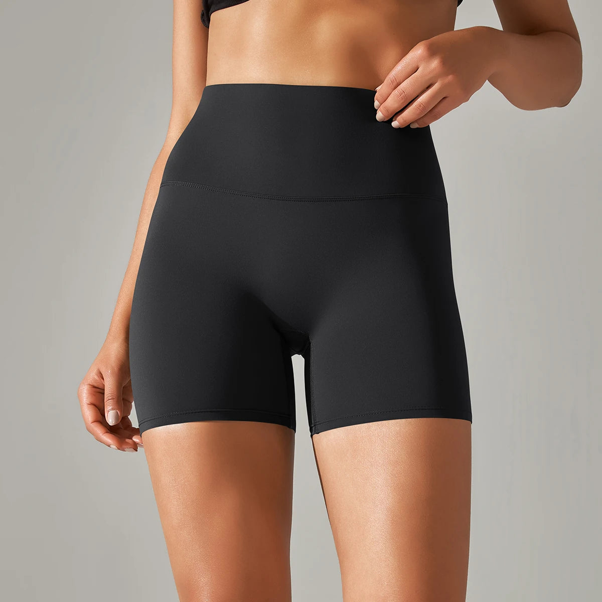 Women's High-Waisted Yoga Shorts