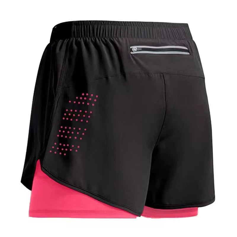 Men's Running 2 in 1 Quick Dry Gym Shorts