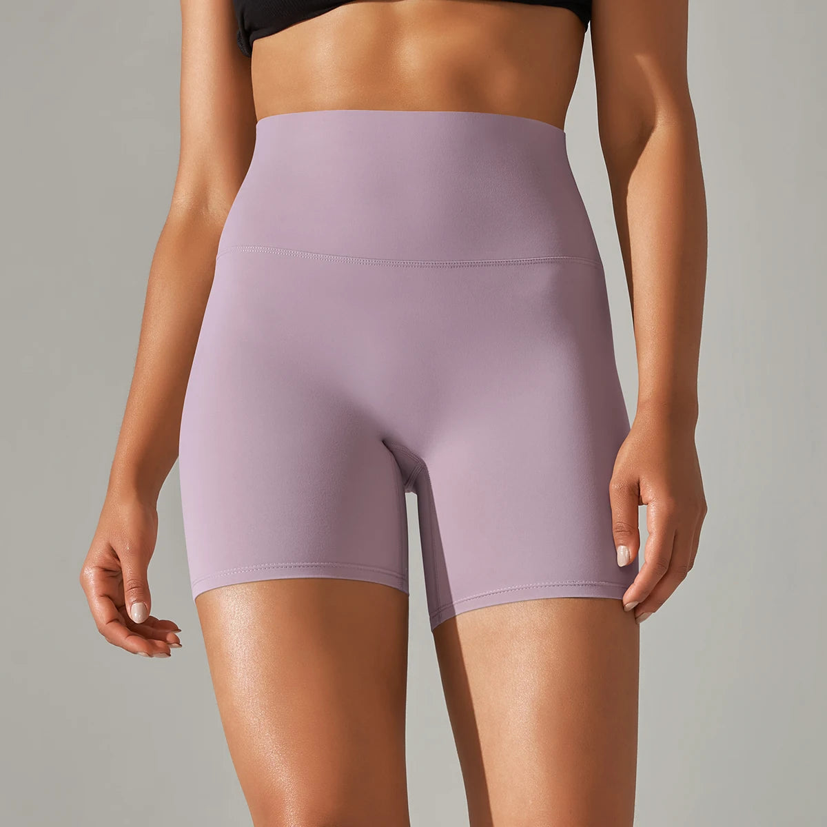 Women's High-Waisted Yoga Shorts