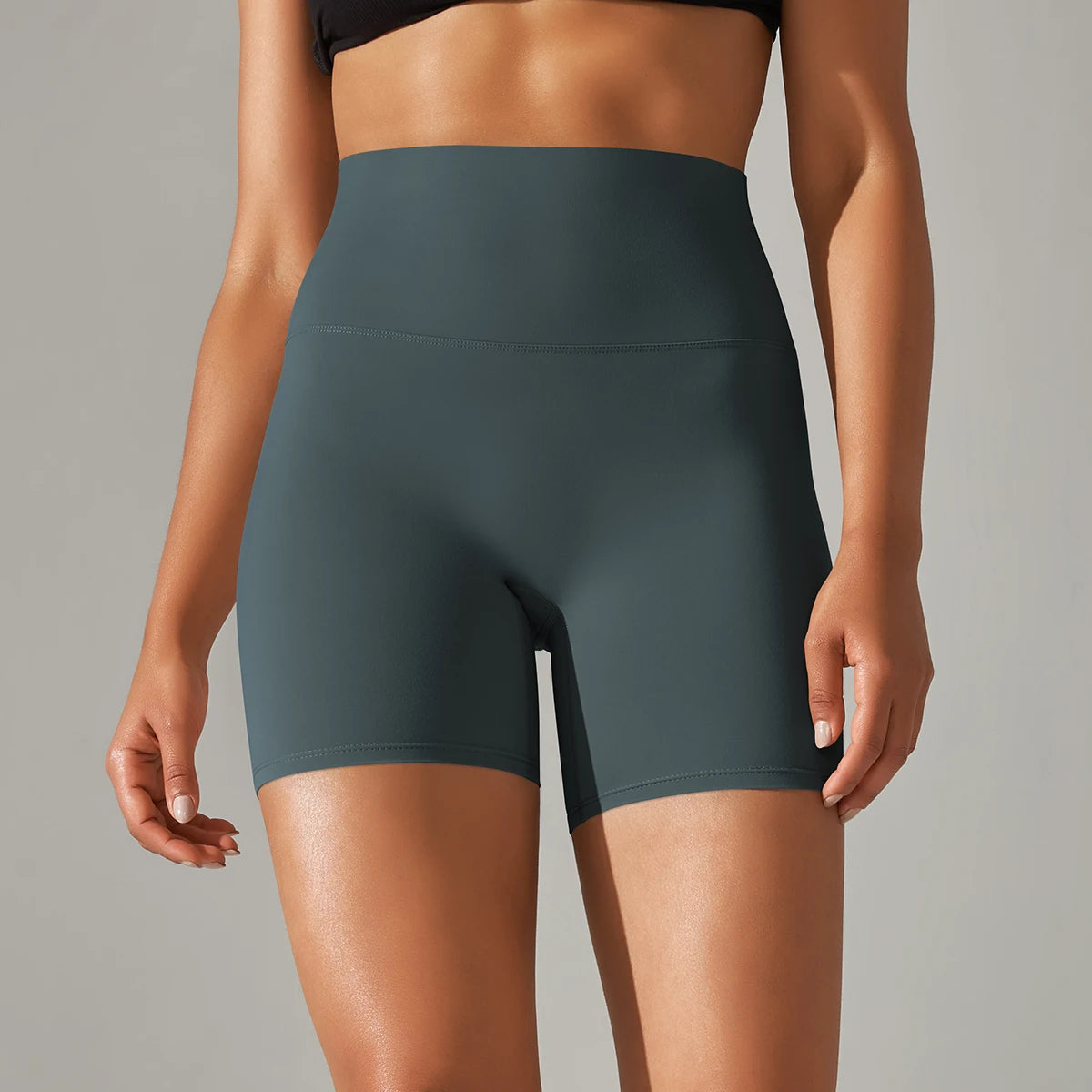 Women's High-Waisted Yoga Shorts