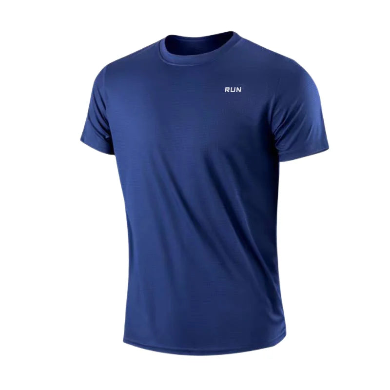 Men's Lightweight Quick Dry Short Sleeve Gym/Running Shirt