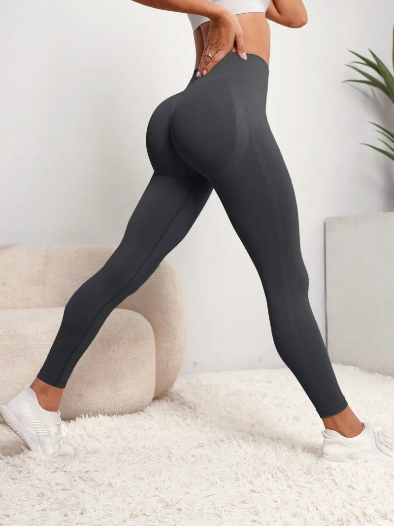 Women's Seamless Hip Lifting High-Waisted Leggings