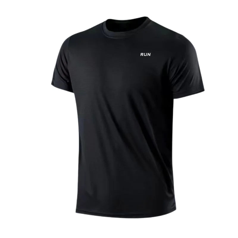 Men's Lightweight Quick Dry Short Sleeve Gym/Running Shirt