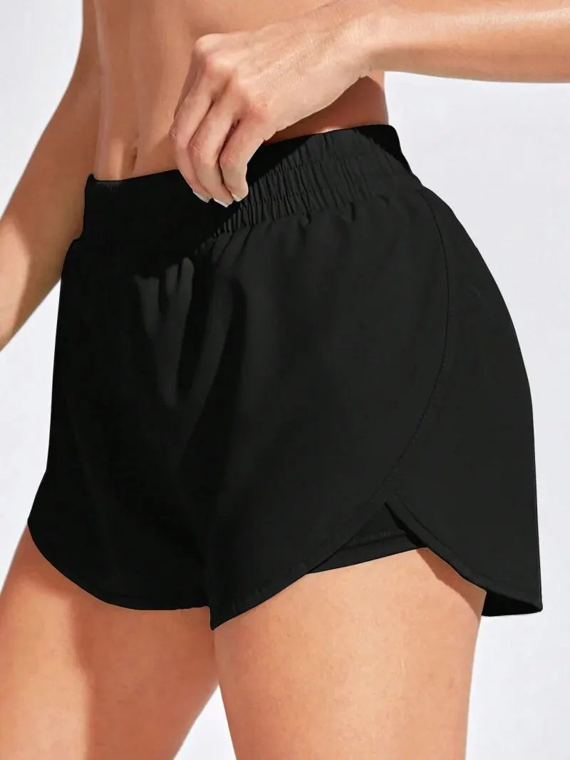 Women's Elastic Running/Workout/Yoga Shorts