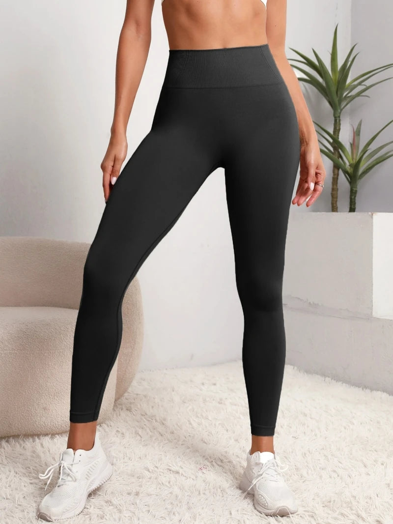 Women's Seamless Hip Lifting High-Waisted Leggings