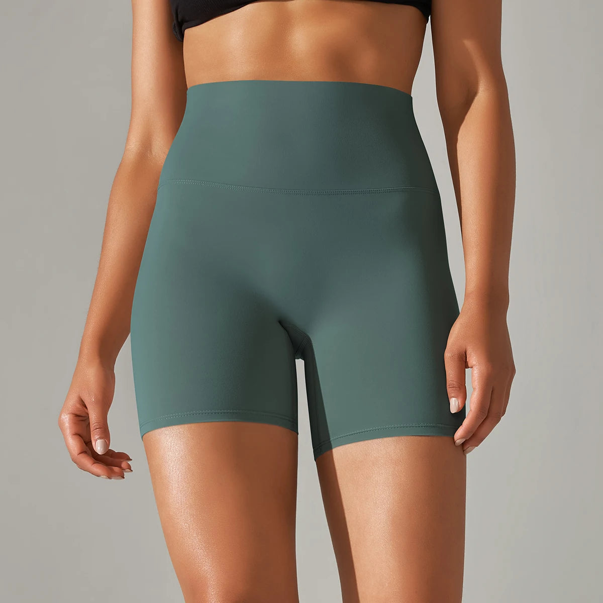 Women's High-Waisted Yoga Shorts