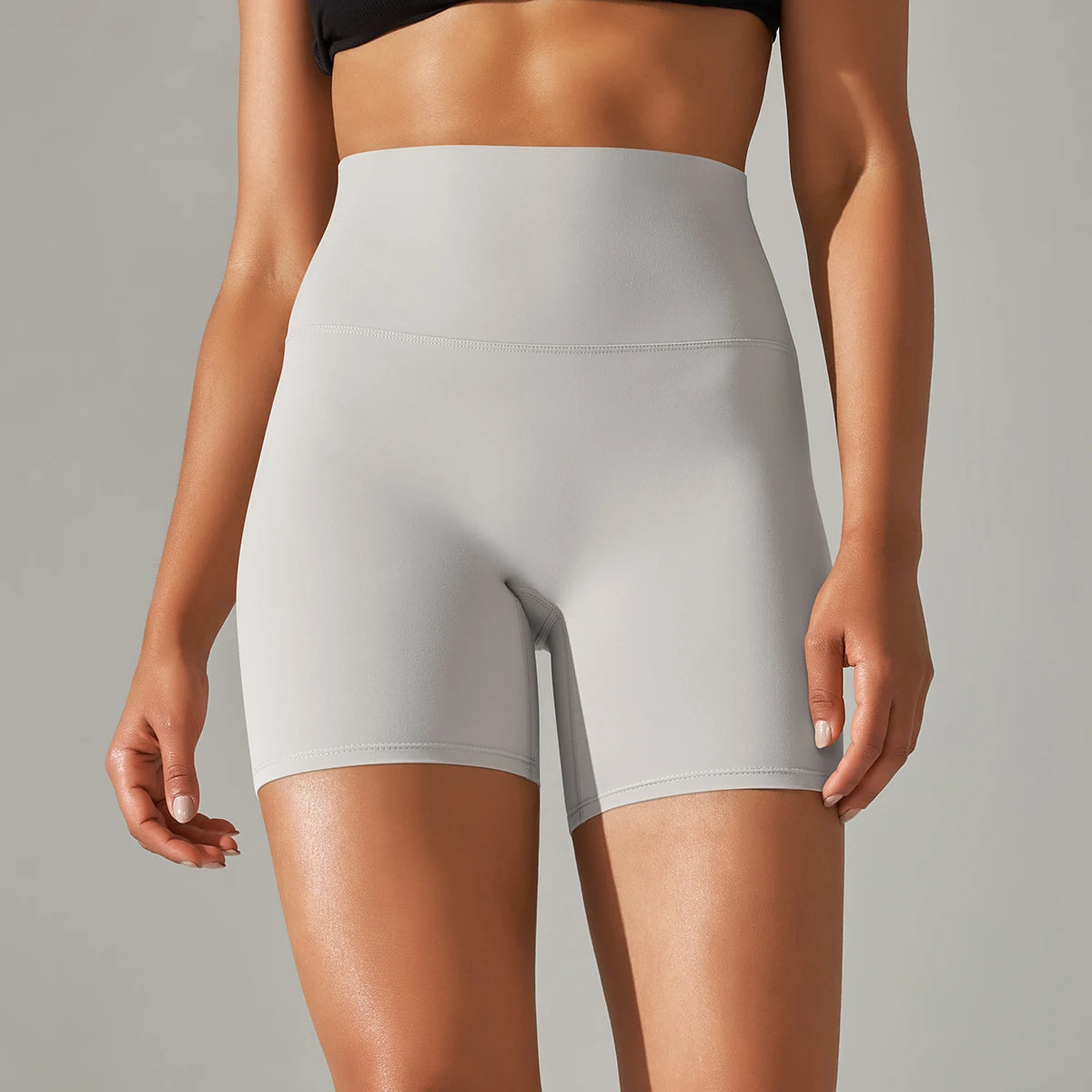 Women's High-Waisted Yoga Shorts