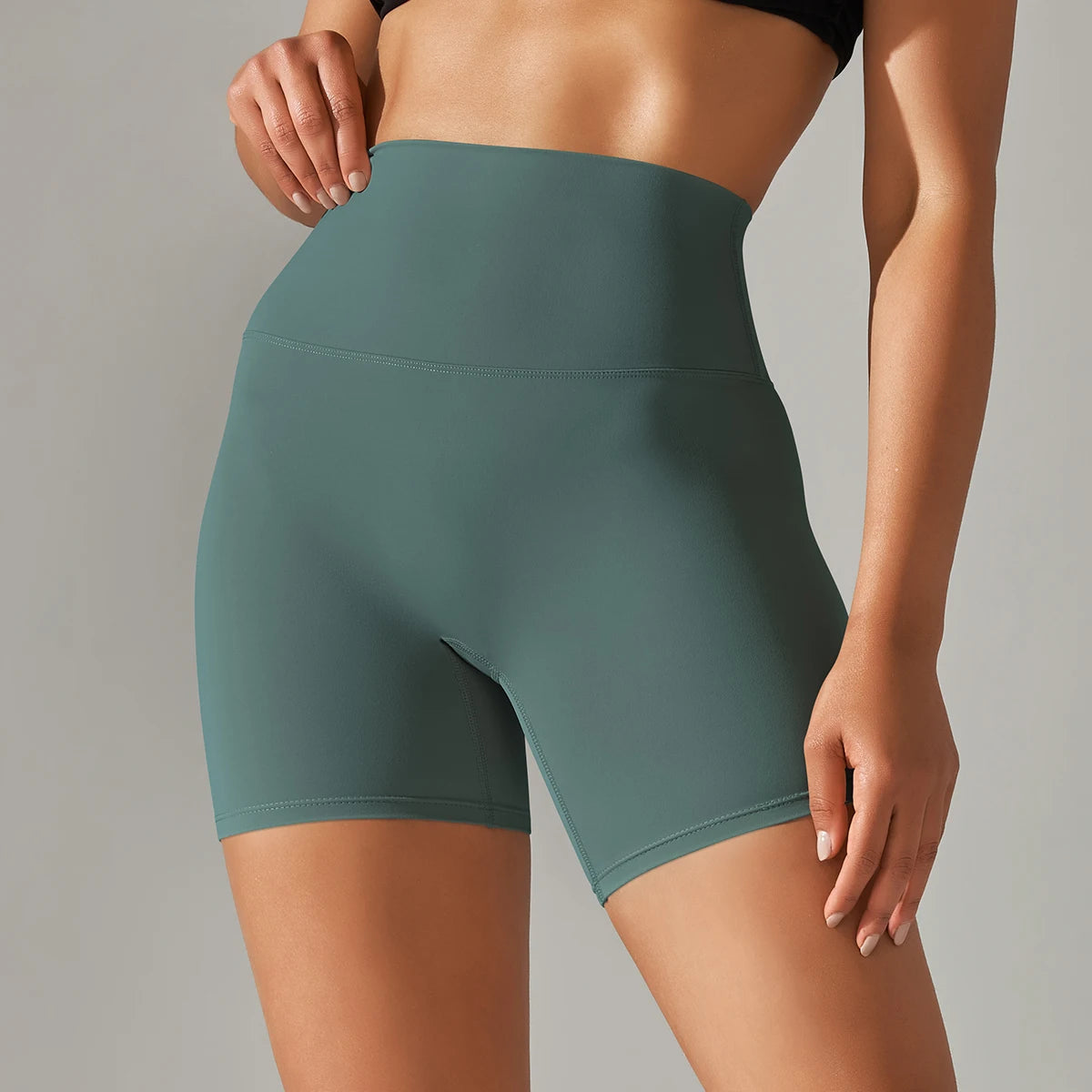 Women's High-Waisted Yoga Shorts