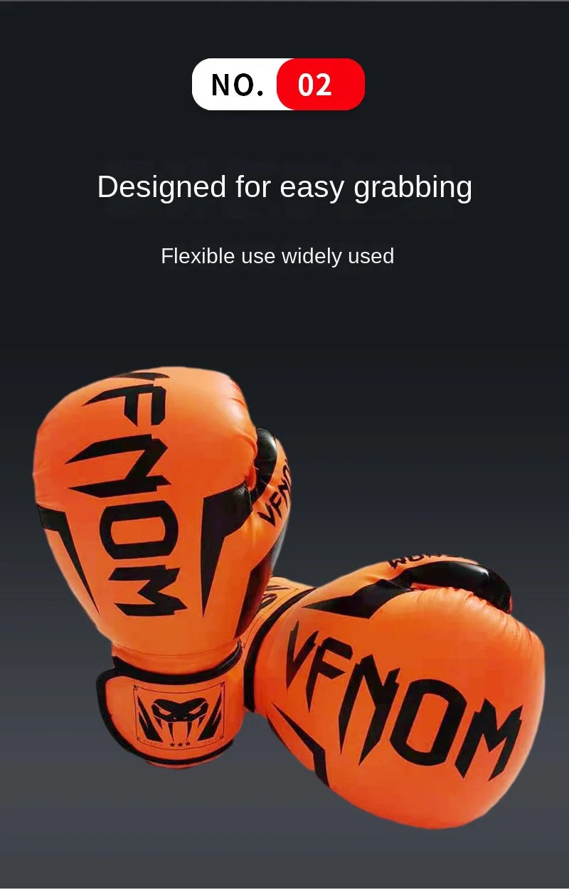 Venom 6oz/10oz/12oz/16oz Professional Boxing Gloves