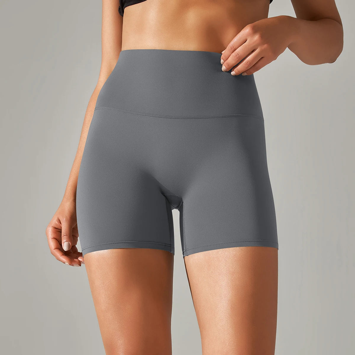 Women's High-Waisted Yoga Shorts