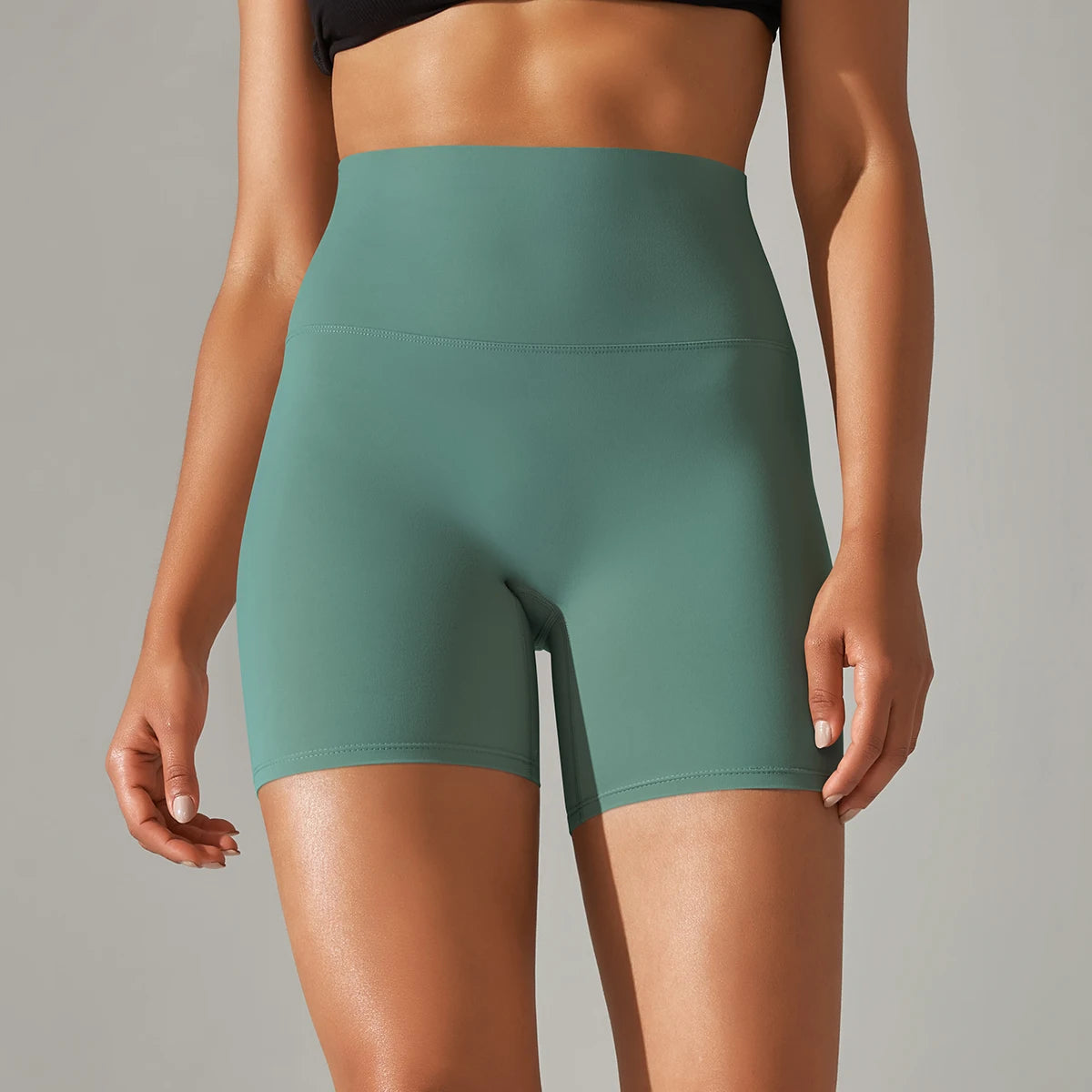 Women's High-Waisted Yoga Shorts