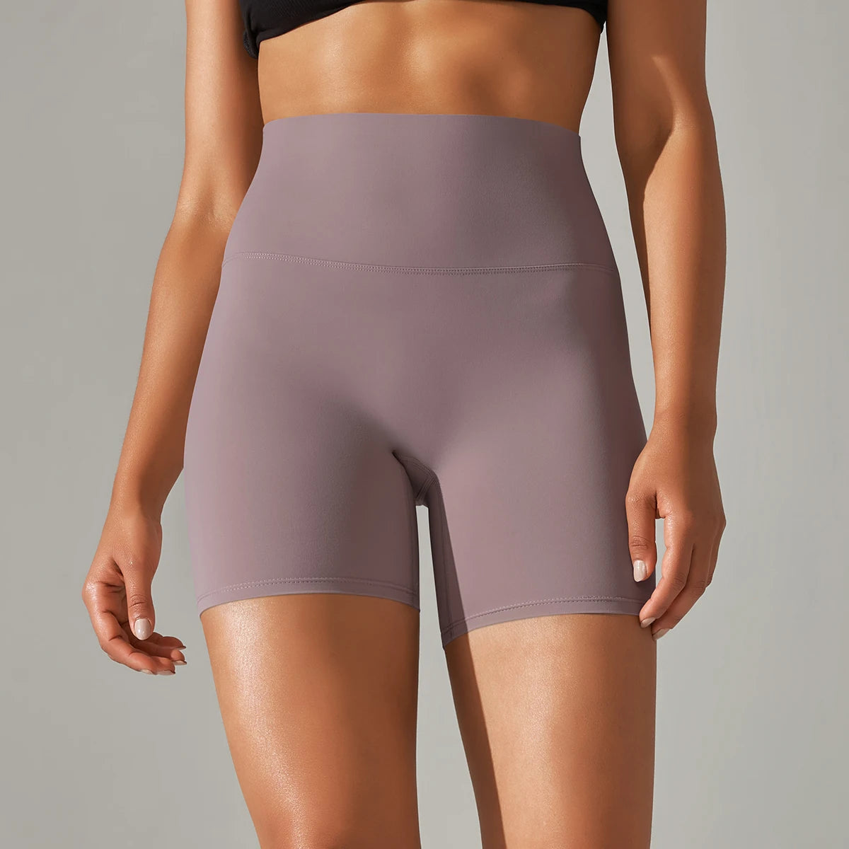 Women's High-Waisted Yoga Shorts