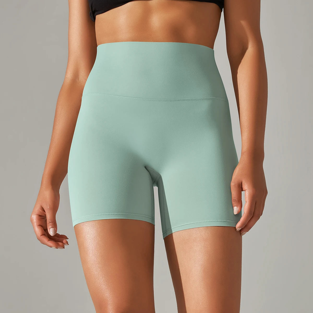 Women's High-Waisted Yoga Shorts